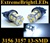 TWO Xenon HID WHITE 13-SMD LED 3156 3157 Signal Tail Brake Backup Lights