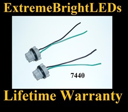 7440 LED Halogen Light Harness Socket Plug