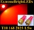 RED T10 168 2825 194 1.5W High Power LED bulbs