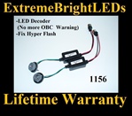 1156 2056 7506 LED Light Bulb Warning Canceler Decoder Fix Hyper Flash Error Free Plug
