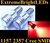 TWO Brilliant RED 1157 2357 Cree Q5 + 12-SMD Turn Signal Parking Light Bulbs
