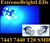 TWO Brilliant BLUE 13-SMD LED 7440 7443 Signal Tail Brake Backup Lights