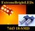 TWO Orange AMBER 18-SMD LED 7440 7443 Signal Tail Brake Backup Lights