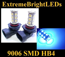 BLUE 9006 SMD LED Fog Light Daytime Running Light Bulbs