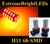 TWO Orange AMBER H11 H8 H9 68-SMD LED Fog Light Daytime Running Light Bulbs