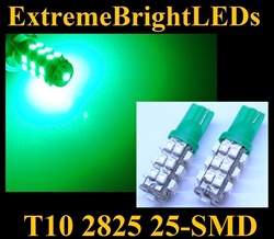 GREEN 25-SMD SMD LED Parking Backup 360 degree High Power bulbs